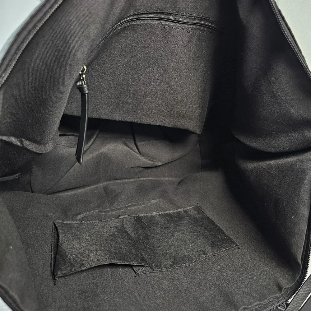 Botkier Tote Bag New York Bond Zipper Accents Organize Laptop Travel Work Black - Picture 8 of 8